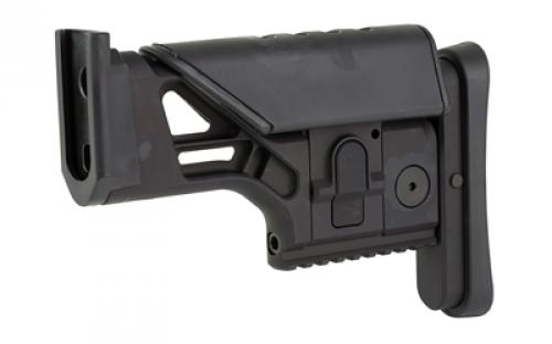 FN America SSR Rear Stock, Adjustable Length of Pull and Cheek Height, Fits FN SCAR 16S/17S, Black 20-100566
