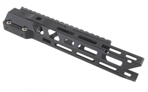 Fortis Manufacturing, Inc. Camber, Handguard, Black, MLOK, Fits AR-15, 9.6", Front Sight Base Cutout 556-CAM-096-ML-FSB