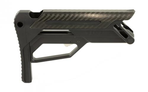 Fortis Manufacturing, Inc. LA Stock, Mil-Spec, Fits AR-15, Black LAS-15