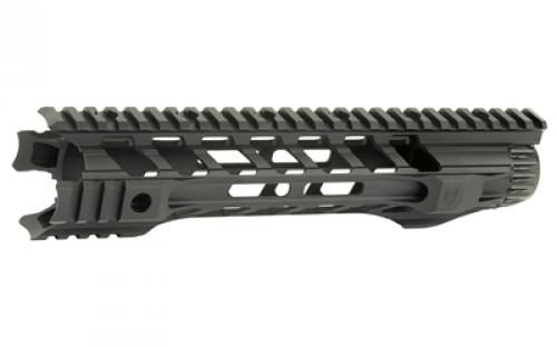 Fortis Manufacturing, Inc. Night Rail, Free Float Rail System, Handguard, 10, M-LOK, Fits AR15, Black NTR-10-ML