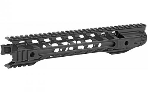 Fortis Manufacturing, Inc. Night Rail, 12.875 Free Float Handguard, KeyMod, Fits AR-15, Black NTR-12-KM