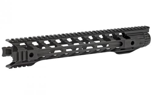 Fortis Manufacturing, Inc. Night Rail, Free Float Rail System, Handguard, 14.4, M-LOK, Fits AR15, Black NTR-14-MLOK