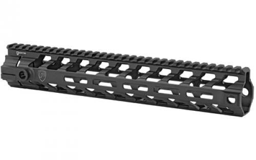 Fortis Manufacturing, Inc. Rev II, 12.4" Free Float Handguard, Mlok, Fits AR-15, Black REV-II-12-ML