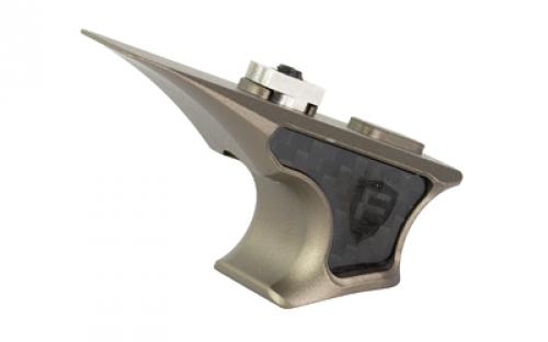 Fortis Manufacturing, Inc. Shift, Handstop, M-LOK, Anodized Flat Dark Earth Finish SHIFT-HNDSTP-ML-CF-FDE