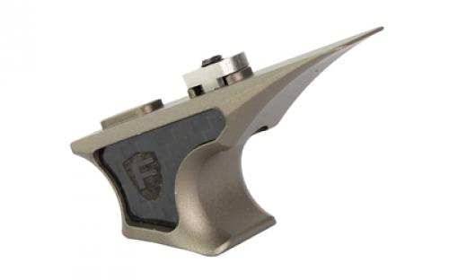 Fortis Manufacturing, Inc. Shift, Handstop, M-LOK, Anodized Flat Dark Earth Finish SHIFT-HNDSTP-ML-CF-FDE