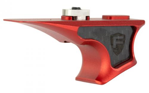 Fortis Manufacturing, Inc. Shift, Handstop, M-LOK, Anodized Red Finish SHIFT-HNDSTP-ML-CF-RED