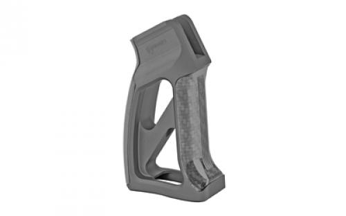 Fortis Manufacturing, Inc. Torque, Pistol Grip, with Carbon Fiber, Fits AR Rifles, Anodized Black Finish TOR-PG-CF-BLK