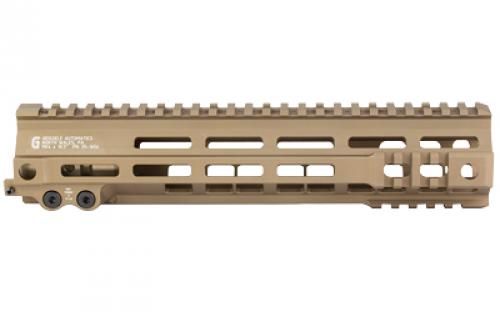 Geissele Automatics MK4, Super Modular Rail, Handguard, 10.5", M-LOK, Barrel Nut Wrench Sold Separately (GEI-02-243), Gas Block Not Included, Desert Dirt Color, Product Finishes, Shade Variations and Other Imperfections Are Normal Due to the Manufacturing Process 05-1656S