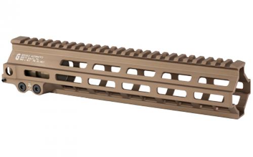 Geissele Automatics MK8, Super Modular Rail, Handguard, 10.5", M-LOK, Barrel Nut Wrench Sold Separately (GEI-02-243), Gas Block Not Included, Desert Dirt Color, Product Finishes, Shade Variations and Other Imperfections Are Normal Due to the Manufacturing Process 05-1657S
