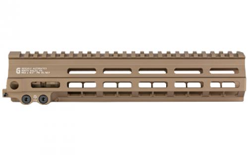 Geissele Automatics MK8, Super Modular Rail, Handguard, 10.5", M-LOK, Barrel Nut Wrench Sold Separately (GEI-02-243), Gas Block Not Included, Desert Dirt Color, Product Finishes, Shade Variations and Other Imperfections Are Normal Due to the Manufacturing Process 05-1657S