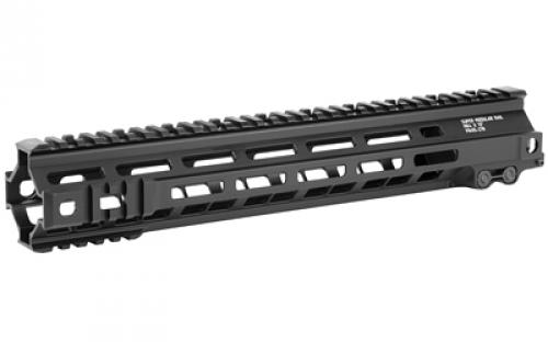 Geissele Automatics MK4, Super Modular Rail, Handguard, 13.5, M-LOK, Barrel Nut Wrench Sold Separately (GEI-02-243), Gas Block Not Included, Black 05-278B
