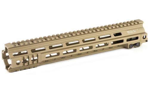 Geissele Automatics MK4, Super Modular Rail, Handguard, 13.5", M-LOK, Barrel Nut Wrench Sold Separately (GEI-02-243), Gas Block Not Included, Desert Dirt Color, Product Finishes, Shade Variations and Other Imperfections Are Normal Due to the Manufacturing Process 05-278S