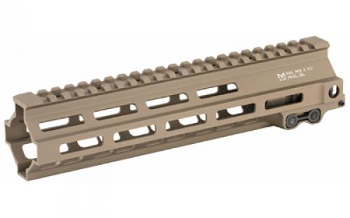 Geissele Automatics MK8, Super Modular Rail, Handguard, 9.3, M-LOK, Barrel Nut Wrench Sold Separately (GEI-02-243), Gas Block Not Included, Desert Dirt Color, Product Finishes, Shade Variations and Other Imperfections Are Normal Due to the Manufacturing Process 05-284S