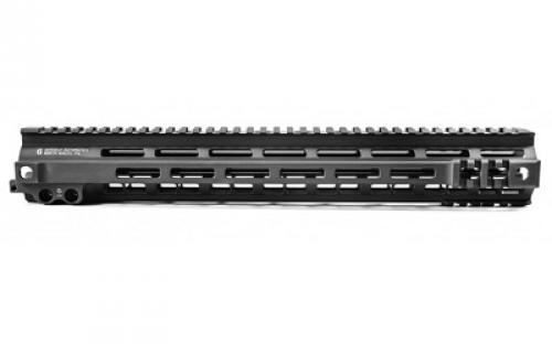Geissele Automatics MK4, Super Modular Rail, Handguard, 15, M-LOK, Barrel Nut Wrench Sold Separately (GEI-02-243), Gas Block Not Included, Black 05-315B