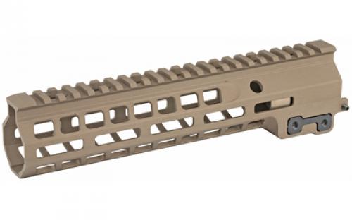Geissele Automatics MK14, Super Modular Rail, Handguard, 9.3, M-LOK, Barrel Nut Wrench Sold Separately (GEI-02-243), Gas Block Not Included, Desert Dirt Color, Product Finishes, Shade Variations and Other Imperfections Are Normal Due to the Manufacturing Process 05-578S