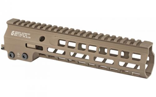 Geissele Automatics MK14, Super Modular Rail, Handguard, 9.3", M-LOK, Barrel Nut Wrench Sold Separately (GEI-02-243), Gas Block Not Included, Desert Dirt Color, Product Finishes, Shade Variations and Other Imperfections Are Normal Due to the Manufacturing Process 05-578S