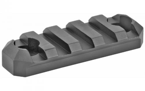 GrovTec Black, 5 Slot Rail Section, MLOK GTSW236