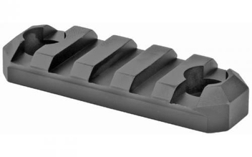 GrovTec Black, 5 Slot Rail Section, MLOK GTSW236