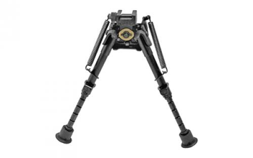 Harris Engineering Bipod, Rotating, Black, Leg Notch, 6-9 S-BRMP