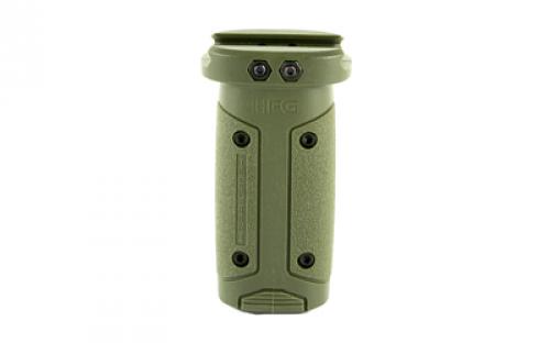 Hera USA HFG Vertical Front Grip, Fits AR-15, Internal Compartment, OD Green 11.09.03