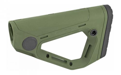 Hera USA HRS CCS, Adjustable Buttstock, Fits AR-15, OD Green 12-35