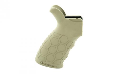 HEXMAG Tactical Rubber Grip, Fits AR-15, Flat Dark Earth HX-HTG-FDE