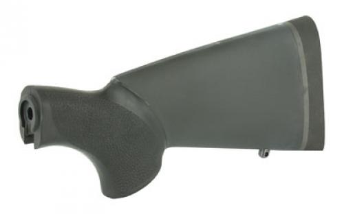 Hogue Stock Over Molded, Fits Mossberg 500, 12" Length Of Pull, Black 05030