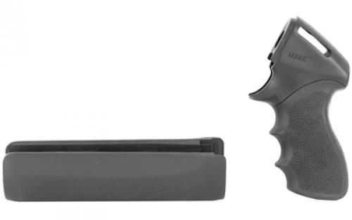 Hogue Tamer, Pistol Grip And Forend, Fits Remington 870, Black 08715