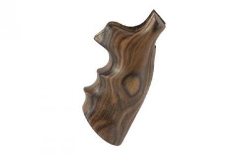 Hogue Grip, S&W K/L Square Butt, Pau Ferro Wood 10300