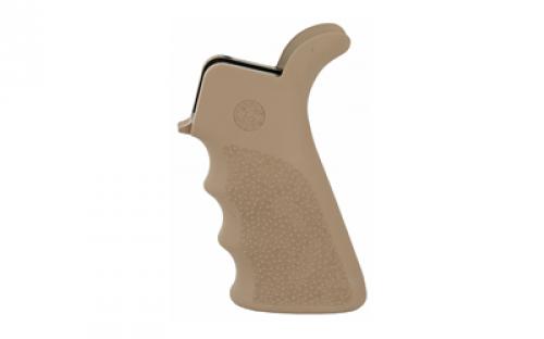 Hogue Beavertail Grip, AR-15/M16, Rubber, Finger Grooves, Flat Dark Earth 15023