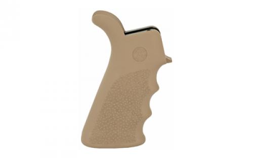 Hogue Beavertail Grip, AR-15/M16, Rubber, Finger Grooves, Flat Dark Earth 15023