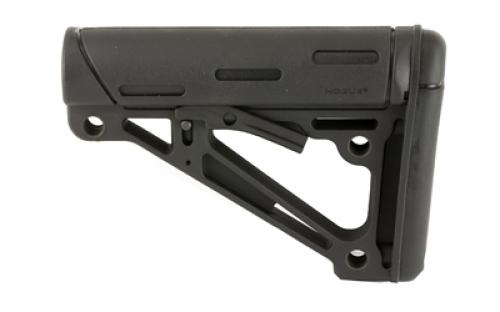 Hogue AR-15 6-Position Stock, Fits Commercial Buffer Tube Only, Black 15050
