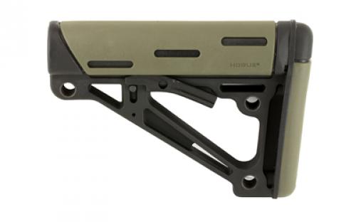 Hogue AR-15 6-Position Stock, Fits Mil-Spec Buffer Tube Only, OD Green 15240