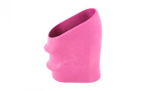 Hogue HandAll Universal Grip, Full Size Sleeve, Fits Many Full Size Semi Auto Handguns, Pink 17007
