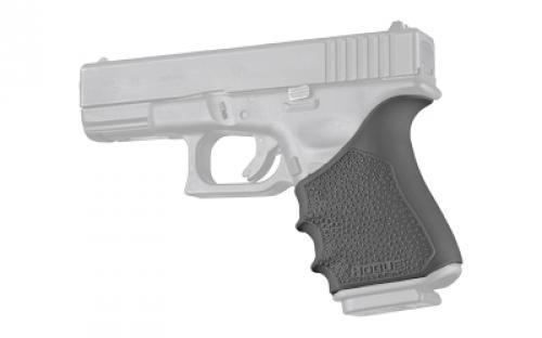 Hogue HandALL Beavertail Grip Sleeve, Fits Glock 19, 23, 25, 32, 38 Gen 3-4, Black 17040