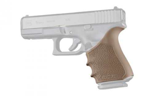 Hogue HandALL Beavertail Grip Sleeve, Fits Glock 19, 23, 32, 38 Gen 1-2-5, Flat Dark Earth 17053