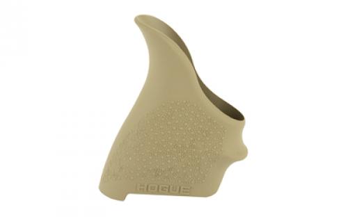 Hogue HandALL Beavertail Grip, Fits Glock 42/43, Rubber, Finger Grooves, Flat Dark Earth 18203