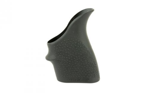 Hogue HandALL Beavertail Grip, Fits S&W M&P Shield 45, Kahr P9/P40/CW9/CW/403, Rubber, Finger Grooves, Black 18300