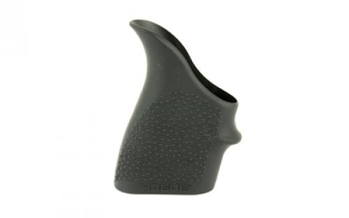 Hogue HandALL Beavertail Grip, Fits S&W M&P Shield 45, Kahr P9/P40/CW9/CW/403, Rubber, Finger Grooves, Black 18300