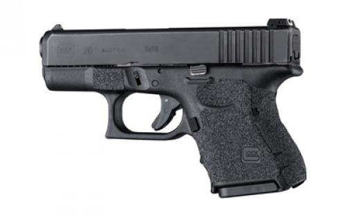 Hogue Wrapter Grit Adhesive Grip, Matte Finish, Black, For Glock 26/27/33 Generation 3 18639