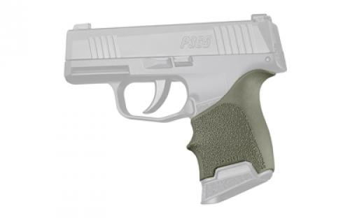 Hogue HandAll Beavertail Grip Sleeve, Fits Sig P365, OD Green 18701