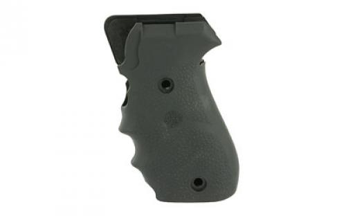 Hogue Rubber Grip, Fits Sig Sauer P220 American, Finger Grooves, Black 20000