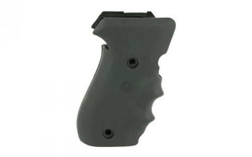 Hogue Rubber Grip, Fits Sig Sauer P220 American, Finger Grooves, Black 20000