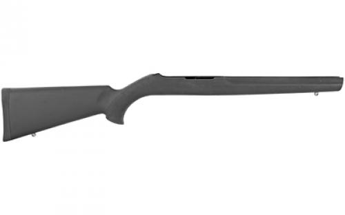 Hogue Stock, Fits 10/22 Full Bull Barrel, Rubber, Black 22010