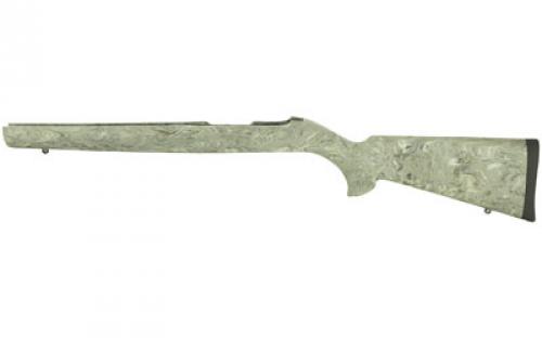 Hogue OverMolded Rubber Stock, Fits Rug 10/22, .920 Diameter Barrel, Ghillie Green Finish 22810