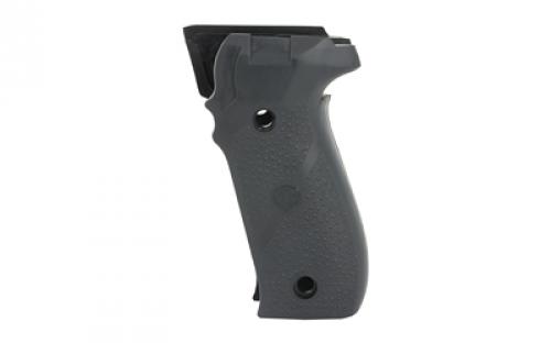 Hogue Rubber Grip, Sig Sauer P226, No Finger Groves, Black 26010