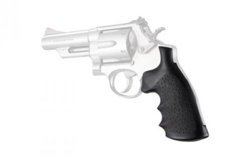 Hogue Monogrip, S&W Squared Butt, Rubber, Black 29000