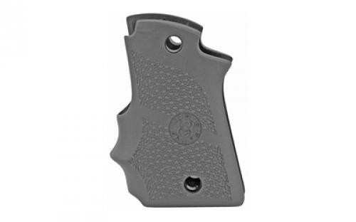 Hogue Rubber Grip with Cobblestone Texture and Finger Grooves, Fits Kimber Micro 9, Black 39080