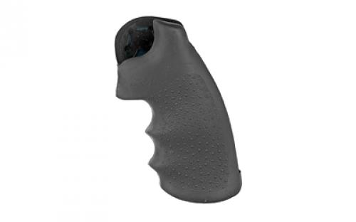 Hogue Monogrip Grip, Colt Python, Finger Groove, Rubber, Black 46000