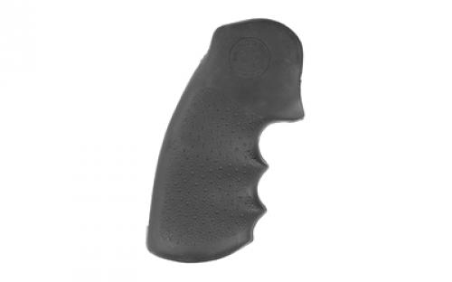 Hogue Monogrip Grip, Colt Python, Finger Groove, Rubber, Black 46000